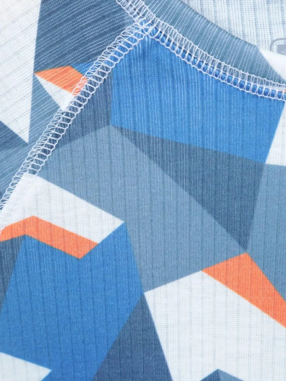 Mountain Warehouse Blue Talus Printed Baselayer-Top & Pants Set^BOY Nightwear|Thermals