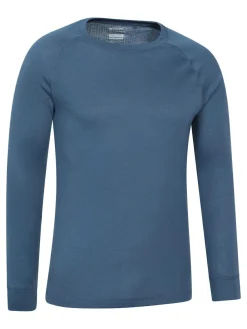 Online Mountain Warehouse Blue Thermal Base Layer Top