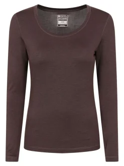 Hot Mountain Warehouse Keep The Heat Quick Drying Thermal Top Brown