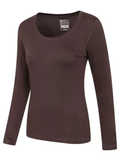 Hot Mountain Warehouse Keep The Heat Quick Drying Thermal Top Brown