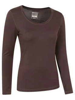 Hot Mountain Warehouse Keep The Heat Quick Drying Thermal Top Brown