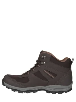 New Mountain Warehouse Mens Wide Fit Mcleod Boots Brown