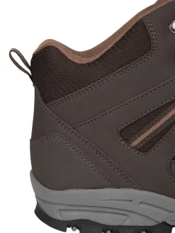 New Mountain Warehouse Mens Wide Fit Mcleod Boots Brown