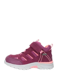 New Mountain Warehouse Burgundy Red Junior Berry Drift Waterproof Walking Boots