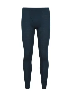 Mountain Warehouse Dark Black Mens Merino II Thermal Baselayer Joggers^ Thermals