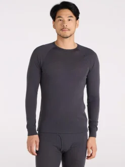 Sale Mountain Warehouse Merino Mens Baselayer Top Dark Grey