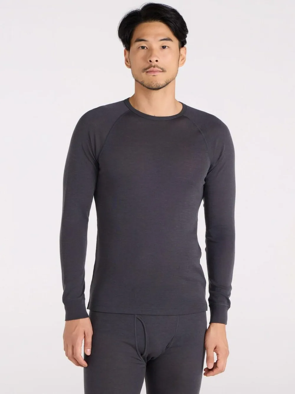 Sale Mountain Warehouse Merino Mens Baselayer Top Dark Grey