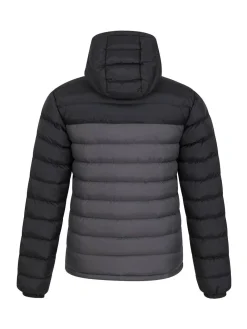 Outlet Mountain Warehouse Dark Grey Seasons II Mens Water Resistant Padded Jacket