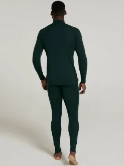 Online Mountain Warehouse Green Mens Merino II Thermal Baselayer Joggers