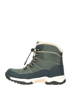 Discount Mountain Warehouse Comet Waterproof Snow Boots Green