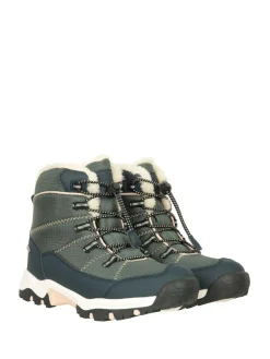 Discount Mountain Warehouse Comet Waterproof Snow Boots Green