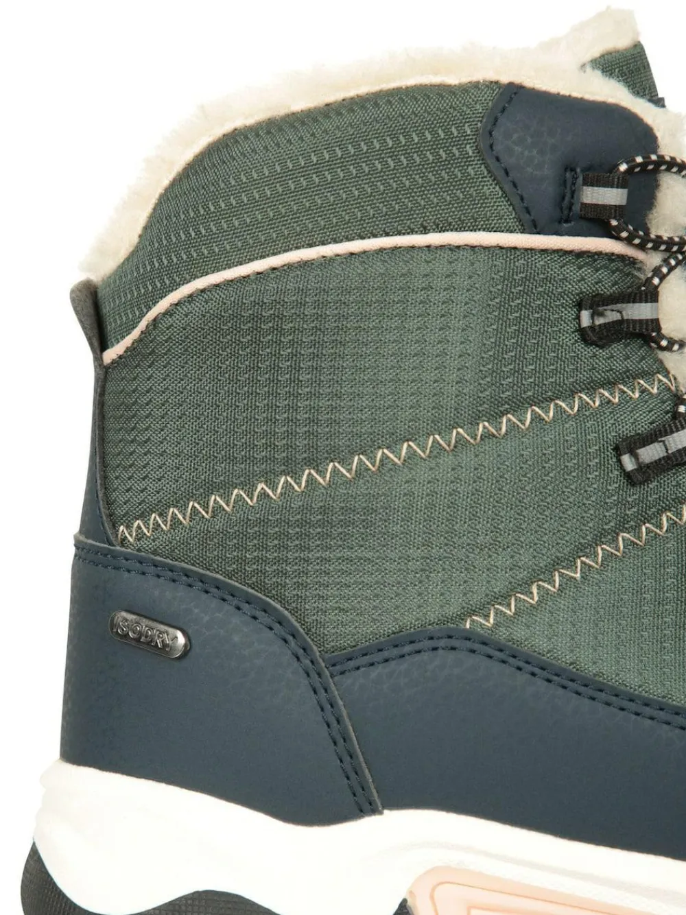 Discount Mountain Warehouse Comet Waterproof Snow Boots Green