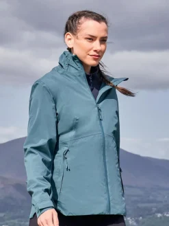 Clearance Mountain Warehouse Womens Vancouver II Waterproof Jacket Green