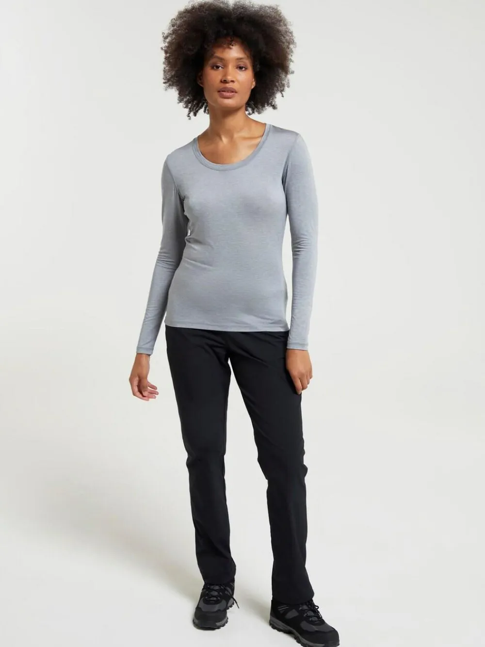 Sale Mountain Warehouse Keep The Heat Quick Drying Thermal Top Grey