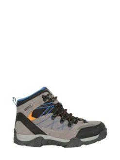 Mountain Warehouse Grey Kids Trail Waterproof Walking Boots^BOY Baby Boots|Boots