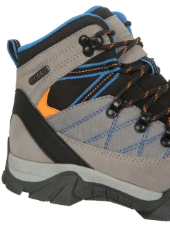 Mountain Warehouse Grey Kids Trail Waterproof Walking Boots^BOY Baby Boots|Boots