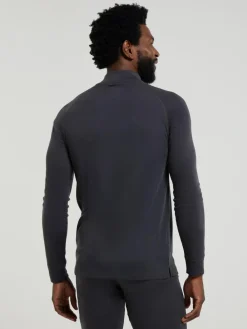 Mountain Warehouse Mens Talus Quarter Zip Thermal Top^ Underwear|Underwear