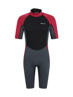Sale Mountain Warehouse Mens Shorty Neoprene Wetsuit Grey