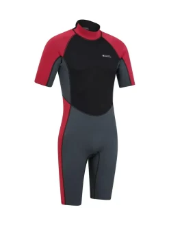 Sale Mountain Warehouse Mens Shorty Neoprene Wetsuit Grey