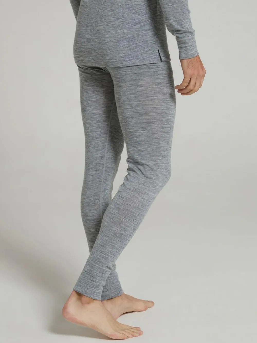 Best Mountain Warehouse Grey Mens Merino II Thermal Baselayer Joggers