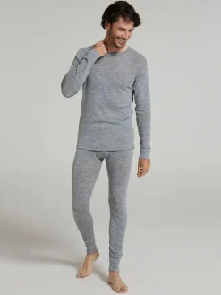 Best Mountain Warehouse Grey Mens Merino II Thermal Baselayer Joggers