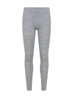 Best Mountain Warehouse Grey Mens Merino II Thermal Baselayer Joggers