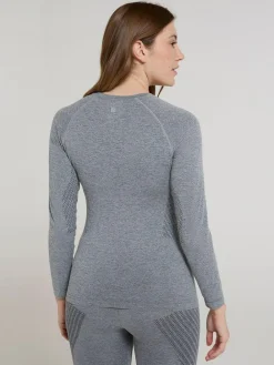 Mountain Warehouse Grey Off Piste II Thermal Top^Women Thermals