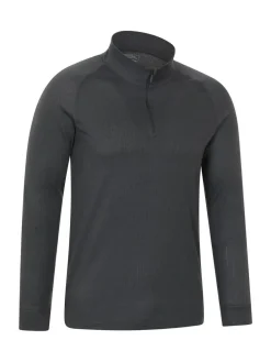 Discount Mountain Warehouse Talus Mens Base Layer Top 2-Pack Grey