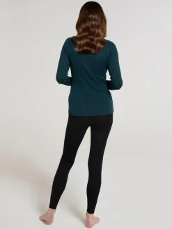 Outlet Mountain Warehouse Womens Merino II Thermal Top Light Blue