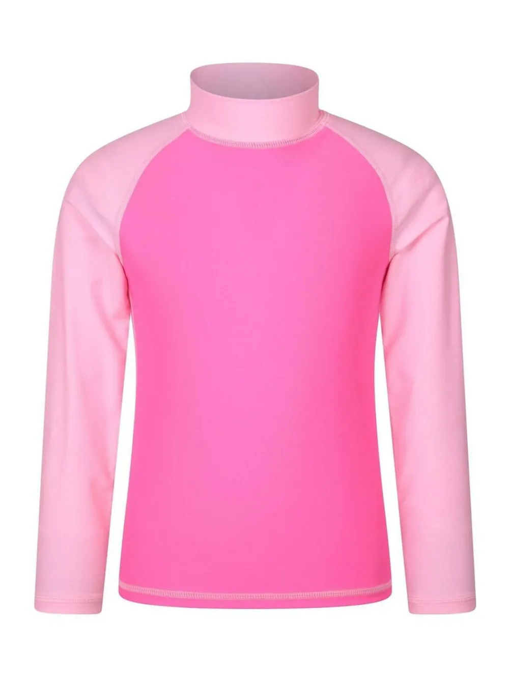 Outlet Mountain Warehouse Pink Light Long Sleeve Rash Vest