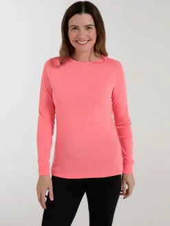 Hot Mountain Warehouse Pink Talus Womens Round Neck Thermal Top