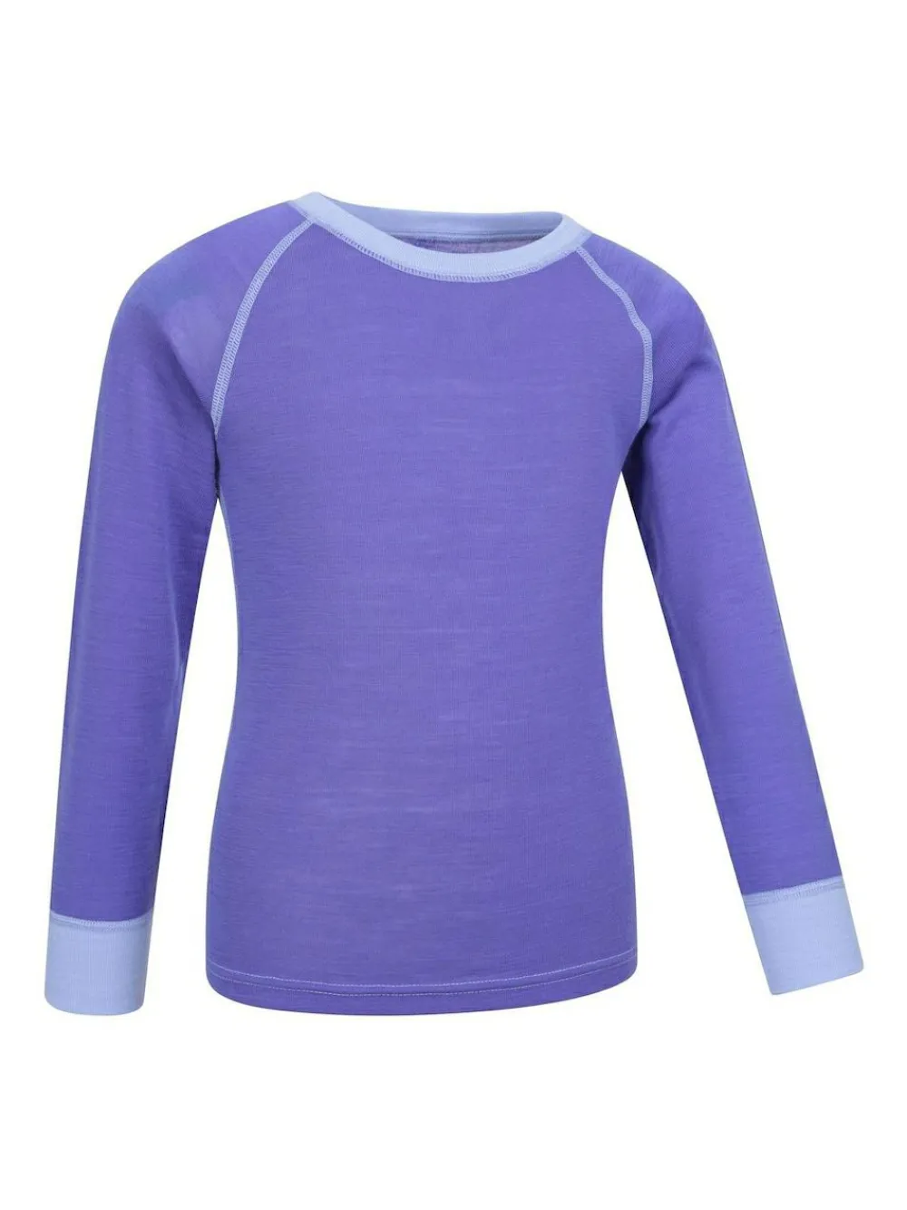 Hot Mountain Warehouse Merino II Round Neck Baselayer Top Purple