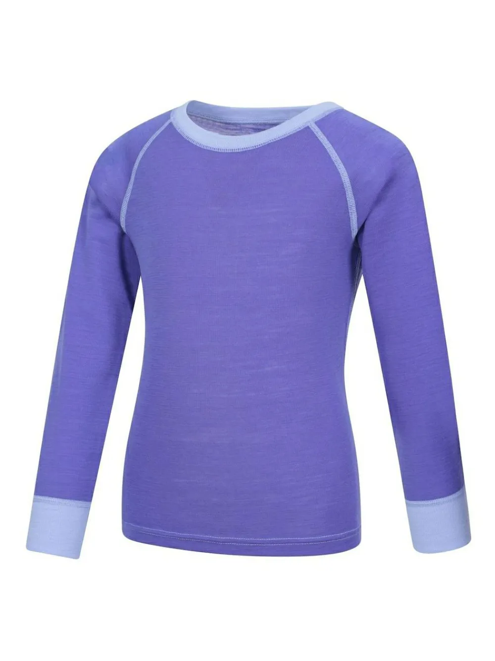 Hot Mountain Warehouse Merino II Round Neck Baselayer Top Purple