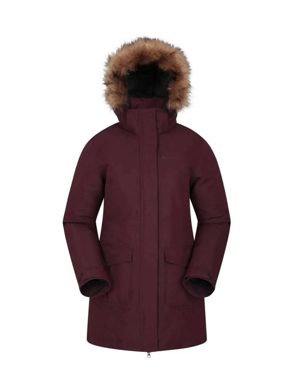 Sale Mountain Warehouse Tarka Waterproof Long Padded Jacket Purple