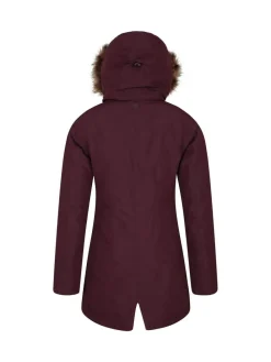 Sale Mountain Warehouse Tarka Waterproof Long Padded Jacket Purple