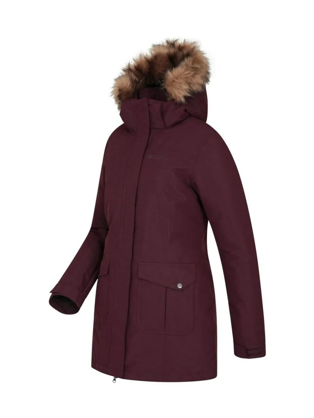 Sale Mountain Warehouse Tarka Waterproof Long Padded Jacket Purple