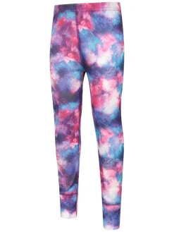 Mountain Warehouse Purple Talus Printed Baselayer-Top & Pants Set^ Thermals