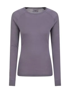 Outlet Mountain Warehouse Womens Merino II Thermal Top Purple