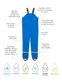 Muddy Puddles Rainy Day Waterproof Dungarees^BOY Dungarees|Jumpsuits & Playsuits