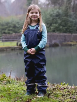 Online Muddy Puddles Waterproof Insulated Puddleflex Dungarees Blue