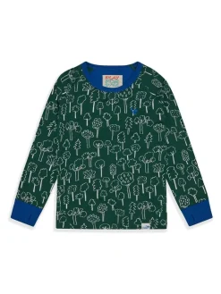 Discount Muddy Puddles Thermal Baselayer Top Green