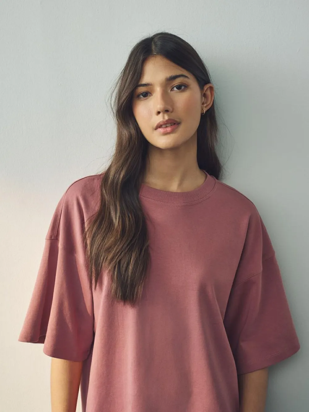 Next Multi 100% Cotton Boxy Short Sleeve T-Shirts 5 Pack^Women Nightwear|Tops & T-Shirts