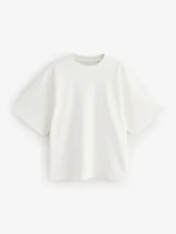 Next Multi 100% Cotton Boxy Short Sleeve T-Shirts 5 Pack^Women Nightwear|Tops & T-Shirts