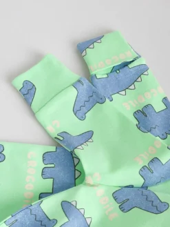 Discount Next Multi 4 Pack Animal Baby 100% Cotton Sleepsuits (0mths-2yrs)