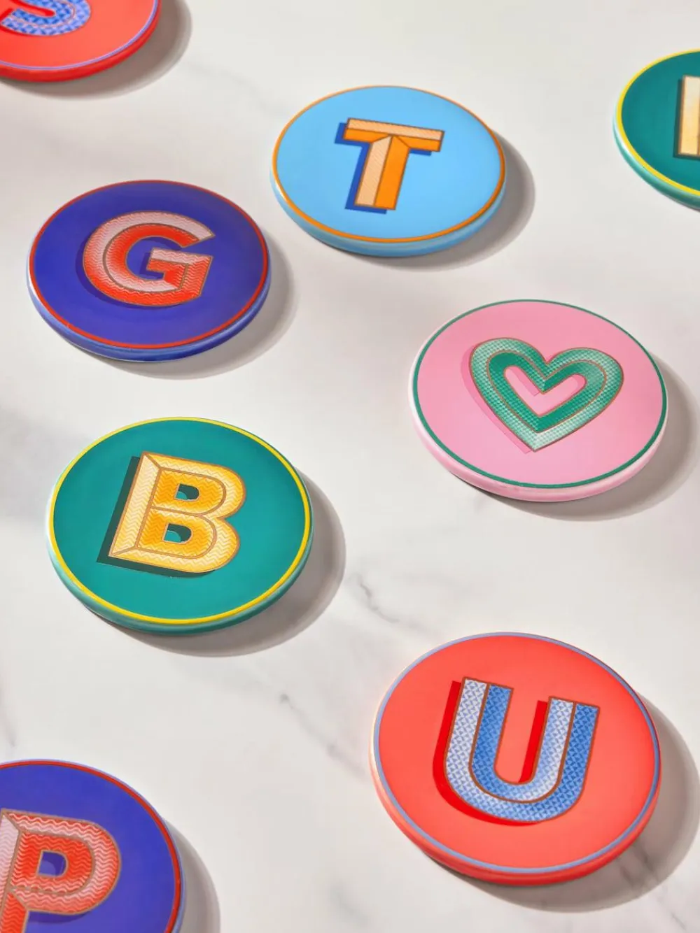 Next Multi Alphabet Coaster^ Table Linen, Placemats & Coasters