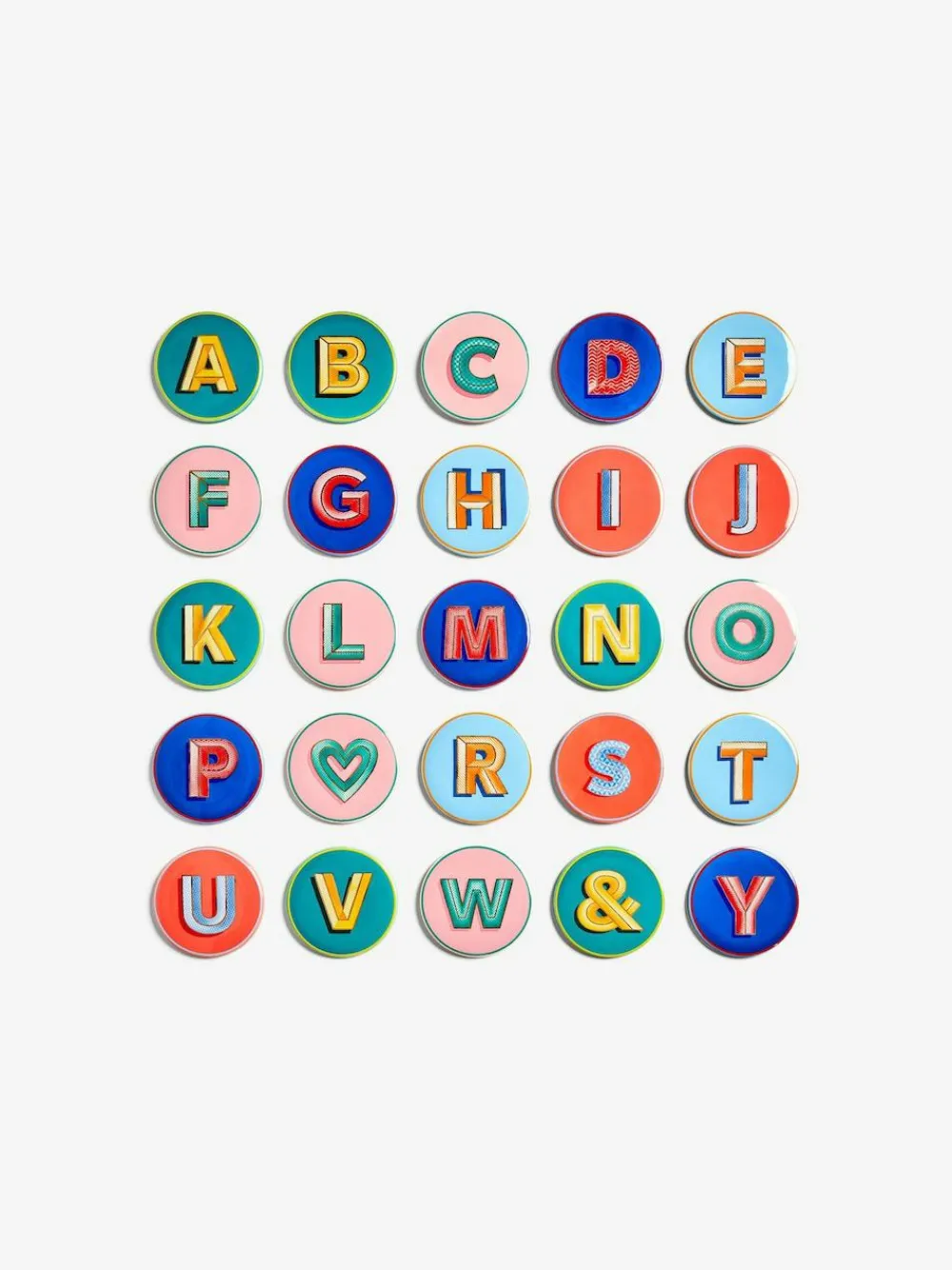 Next Multi Alphabet Coaster^ Table Linen, Placemats & Coasters