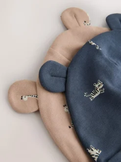 Outlet Next Baby Beanie and Bibs 4 Piece Set (0-18mths) Multi