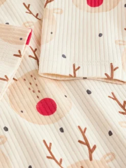 Next Multi Baby Christmas Bodysuits 3 Pack^BOY Vests|Vests