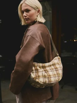 Next Multi Borg Sling Checkered Cross-Body Bag^Women Bags