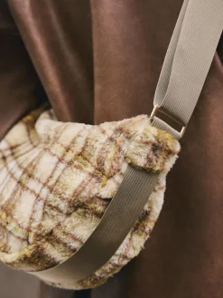 Next Multi Borg Sling Checkered Cross-Body Bag^Women Bags